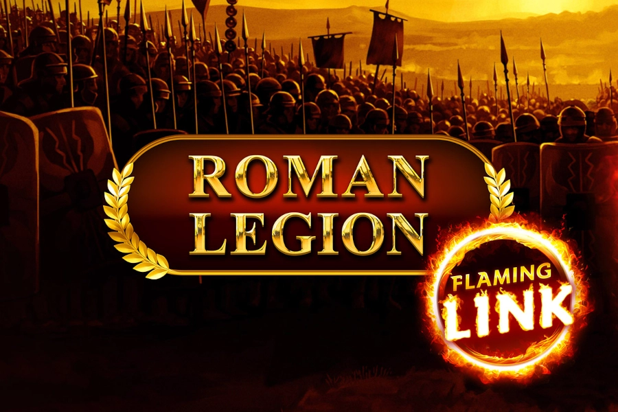 Roman Legion Flaming Link pokie