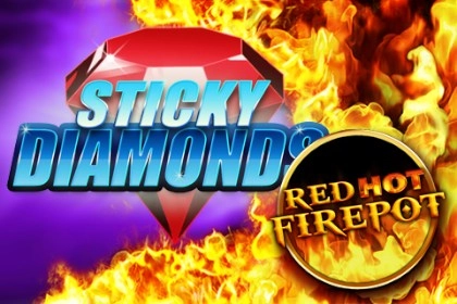 Sticky Diamonds Red Hot Firepot pokie