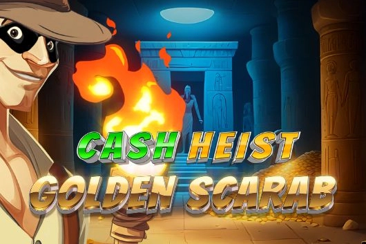 Cash Heist Golden Scarab pokie