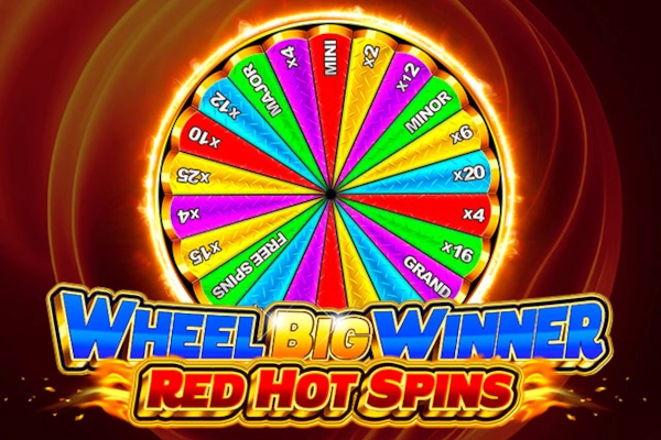 Wheel Big Winner Red Hot Spins pokie