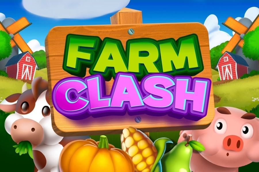 Farm Clash pokie