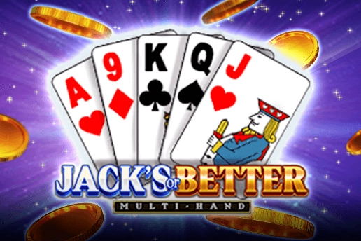 Jack's Or Better Multihand pokie