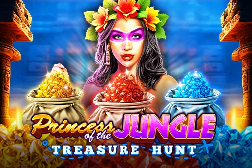Princess of the Jungle - Treasure Hunt pokie