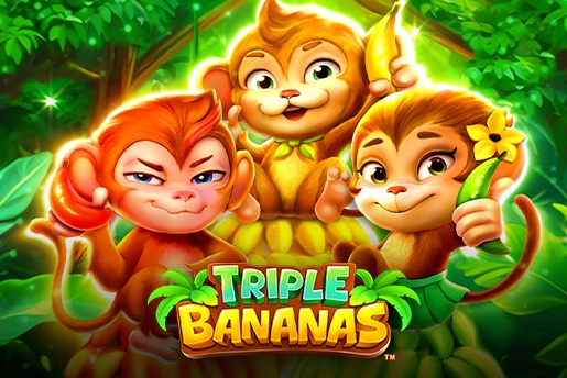 Triple Bananas at Here2Win Casino
