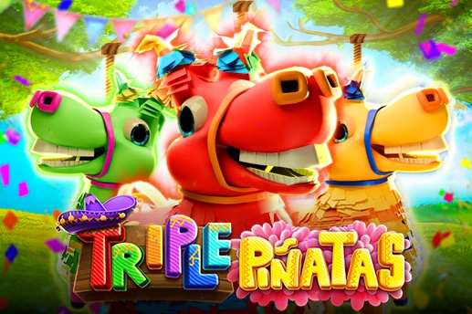 Triple Pinatas at Here2Win Casino