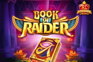 Royal League Book of Raider pokie