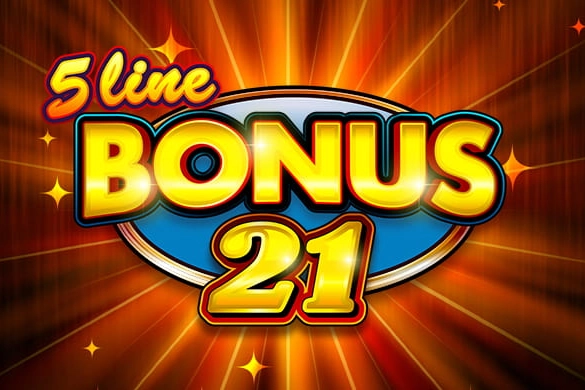 5-Line Bonus 21 at Here2Win Casino