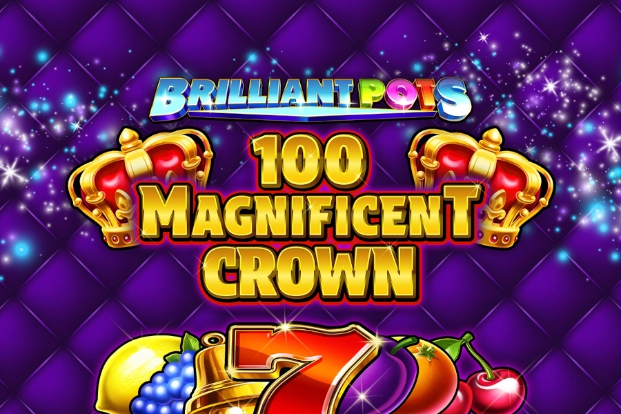 Brilliant Pots - 100 Magnificent Crown pokie