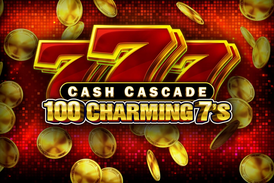 Cash Cascade - 100 Charming 7's pokie