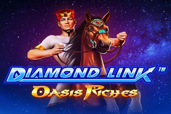 Diamond Link: Oasis Riches pokie