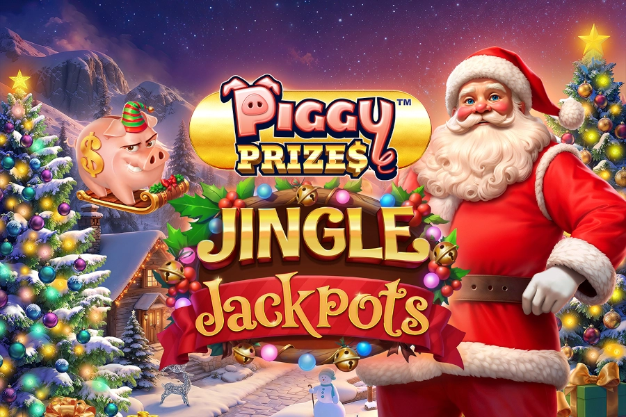 Piggy Prizes Jingle Jackpots pokie