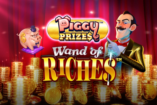 Piggy Prizes Wand of Riches pokie