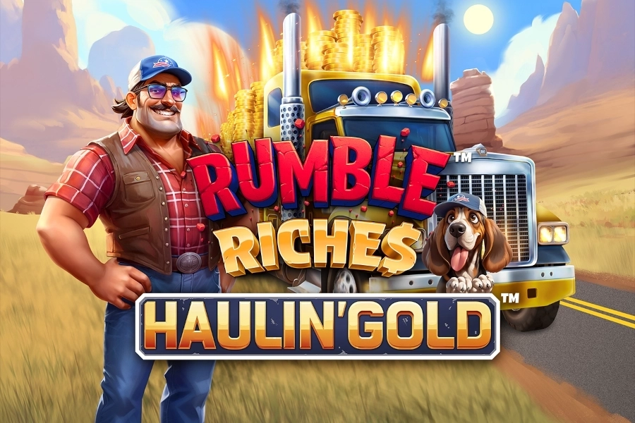 Rumble Riches - Haulin' Gold at Here2Win Casino