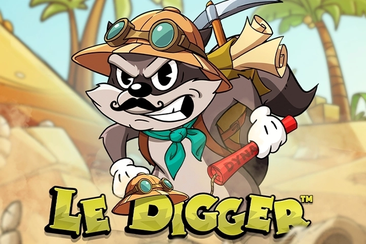 Le Digger at Here2Win Casino