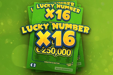 Lucky Numbers x16 pokie