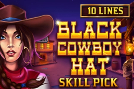 Black Cowboy Hat at Here2Win Casino