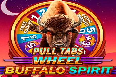 Buffalo Spirit Wheel Pull Tabs at Here2Win Casino