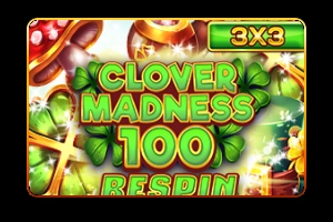 Clover Madness 100 Respin pokie