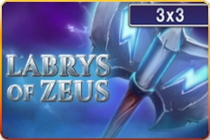Labrys of Zeus 3x3 pokie
