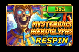 Mysterious Hieroglyphs Respin pokie