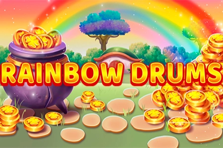 Rainbow Drums 3x3 at Here2Win Casino