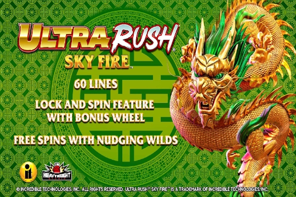 Ultra Rush Sky Fire pokie