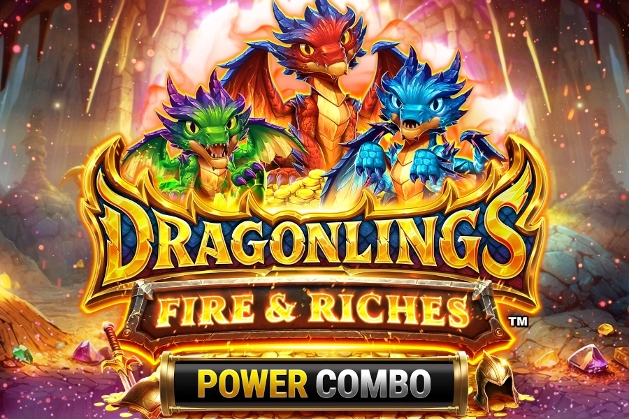 Dragonlings: Fire & Riches Power Combo at Here2Win Casino