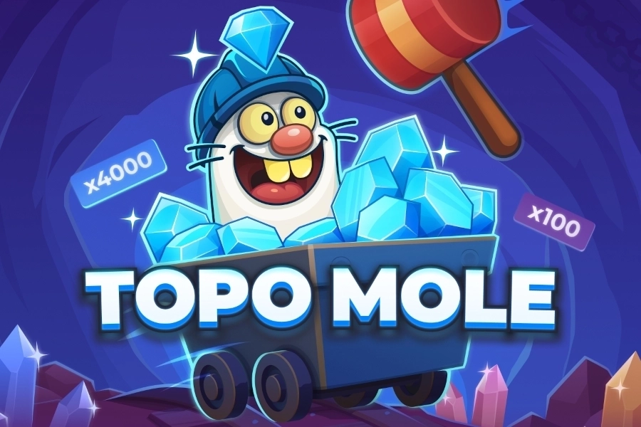 Topo Mole pokie