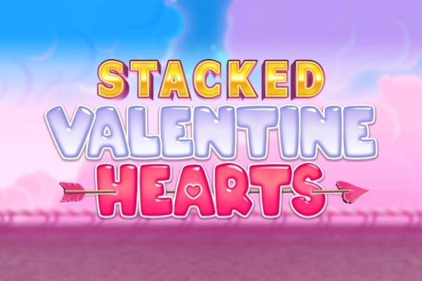 Stacked Valentine Hearts pokie