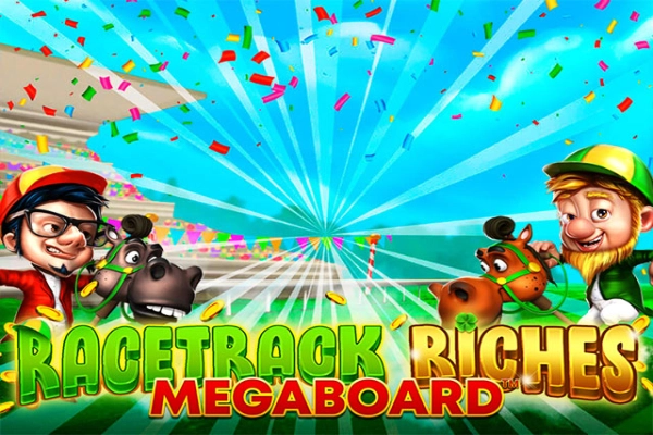 Racetrack Riches Megaboard at Here2Win Casino