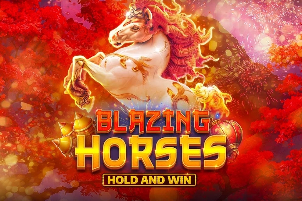 Blazing Horses Hold and Win at Here2Win Casino