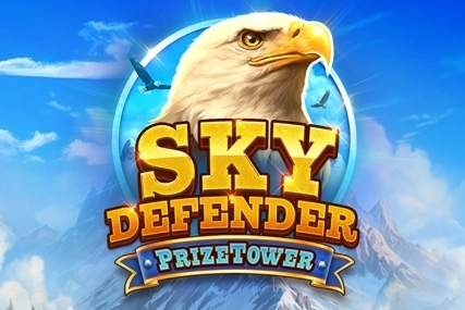 Sky Defender PrizeTower pokie