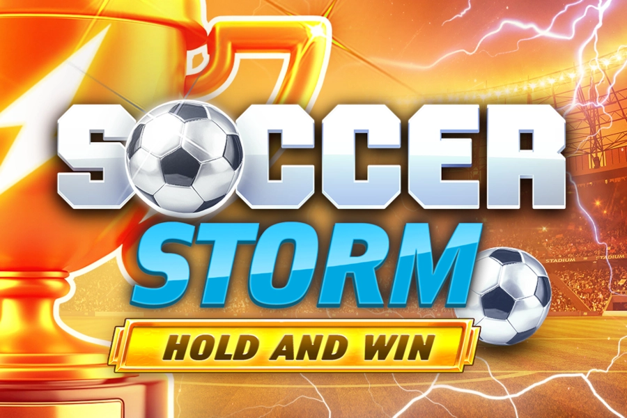Soccer Storm Hold and Win pokie