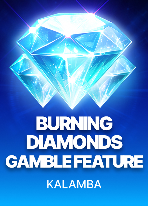 Burning Diamonds Gamble Feature at Here2Win Casino