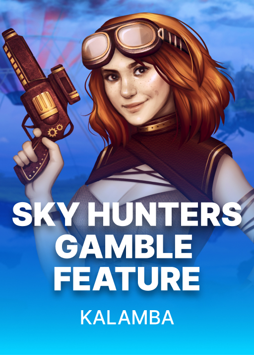 Sky Hunters Gamble Feature at Here2Win Casino