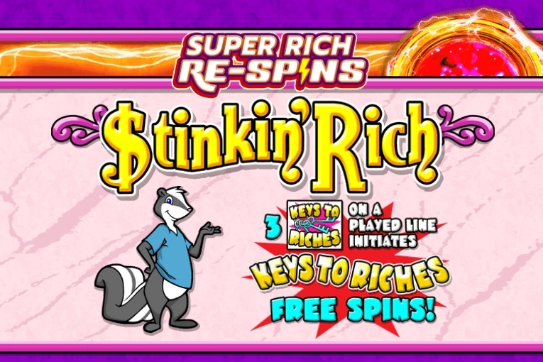 Stinkin' Rich Super Rich Re-Spins pokie