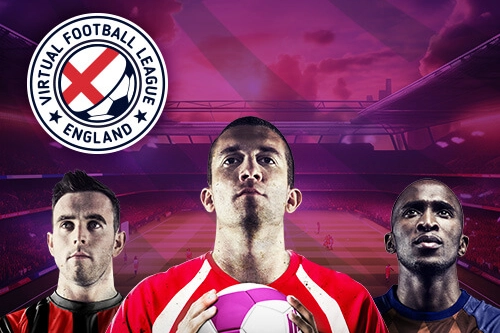 Virtual Football League England at Here2Win Casino