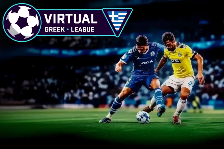 Virtual Greek League pokie