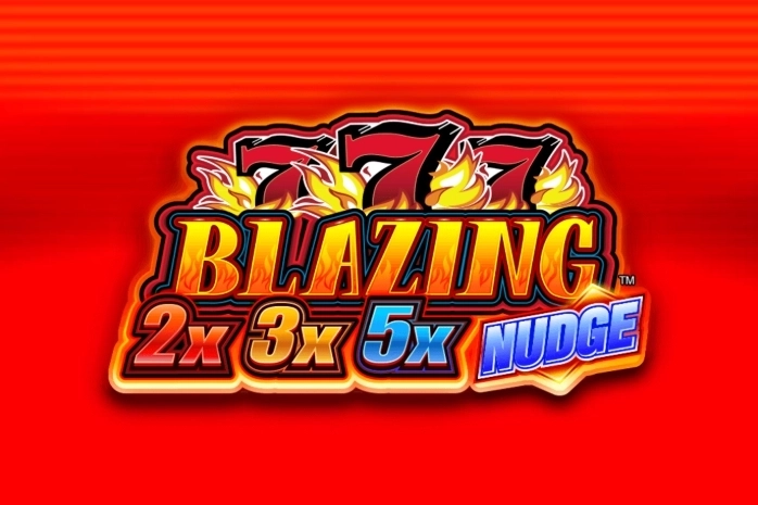 Blazing 777 2x 3x 5x Nudge pokie