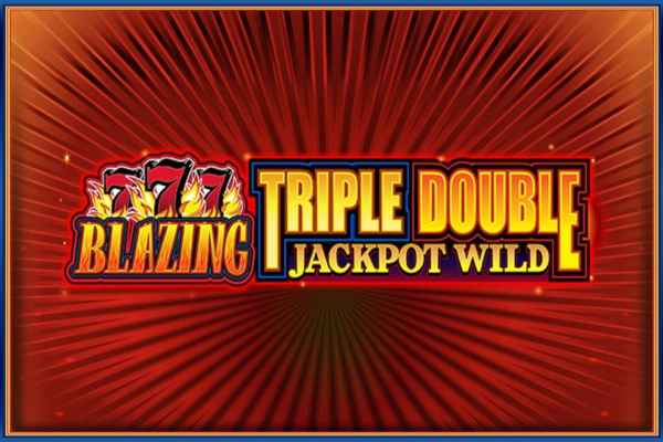 Blazing 777 Triple Double Jackpot Wild pokie