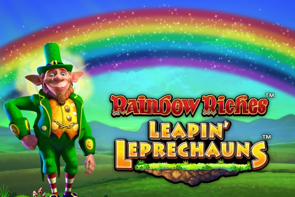 Rainbow Riches Leapin' Leprechauns pokie