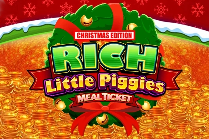 Rich Little Piggies Meal Ticket Christmas Edition pokie