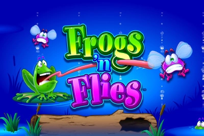 Frogs 'n Flies pokie