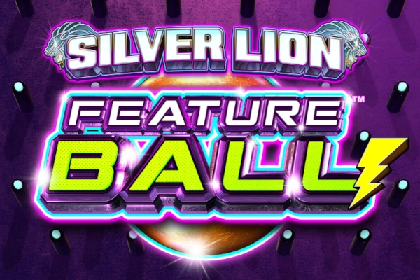 Silver Lion Feature Ball pokie