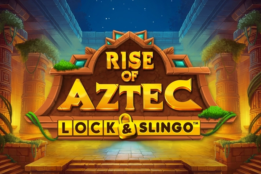 Rise of Aztec Lock & Slingo at Here2Win Casino