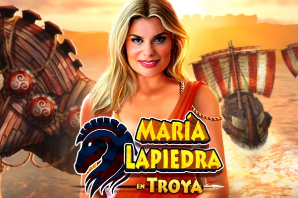 Maria Lapiedra en Troya pokie