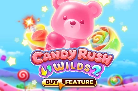 Candy Rush Wilds 2 at Here2Win Casino