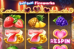 Doki Doki Fireworks at Here2Win Casino