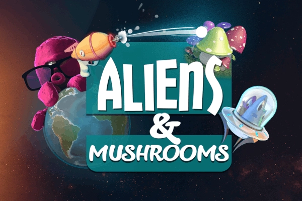 Aliens & Mushrooms pokie
