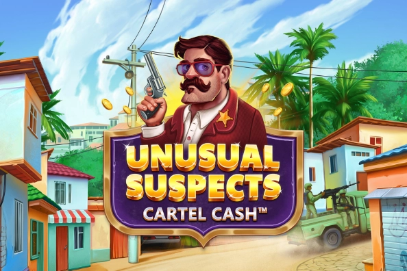 Unusual Suspects Cartel Cash pokie